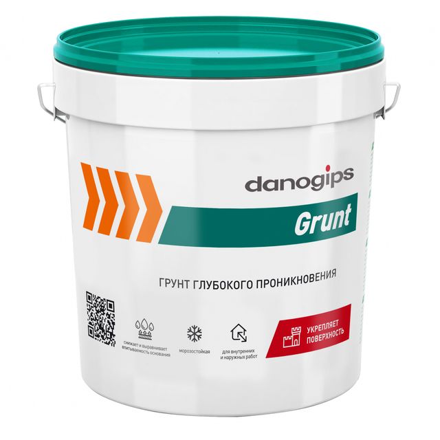 Грунтовка глубокого проникновения DANOGIPS DANO GRUNT 10л