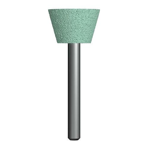 Шарошка абразивная трапециевидная карбид кремния 25*16мм хвост 6мм Практика