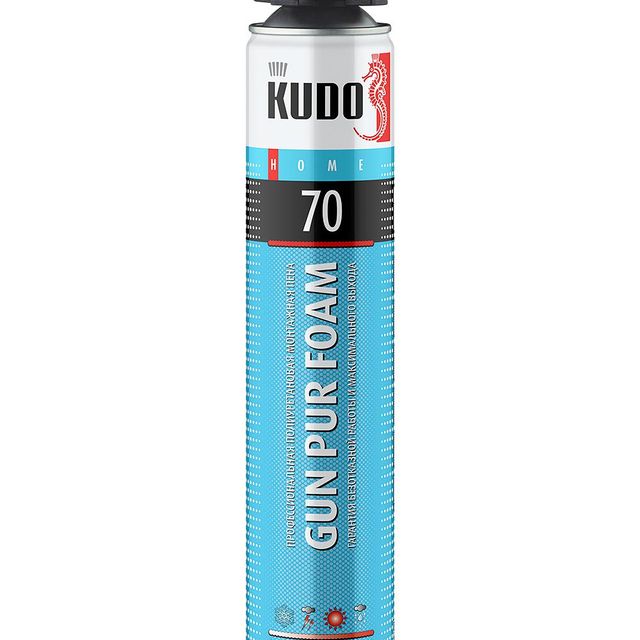 Пена монтажная профессиональная зимняя KUDO Proff 65л 1000мл (-18С)