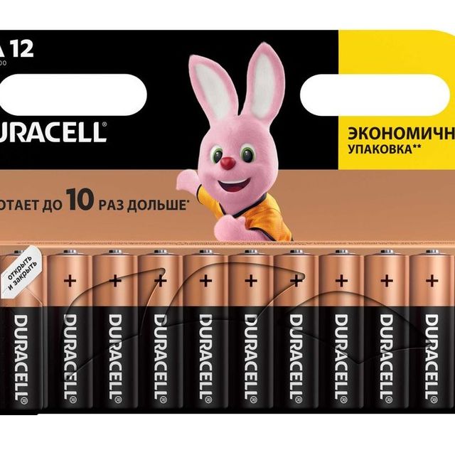 Батарейка Duracell Basic AA LR6