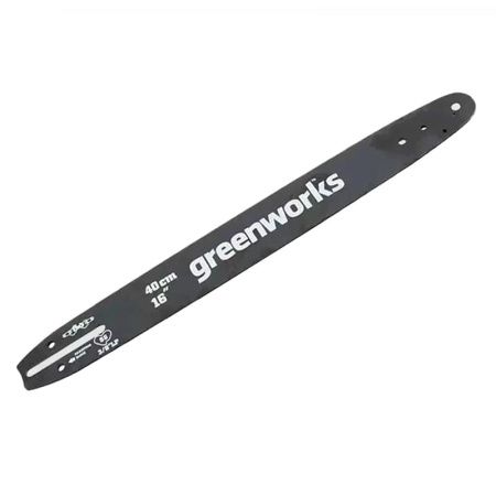 Шина для пилы цепной Greenworks 40В б/щ 40см