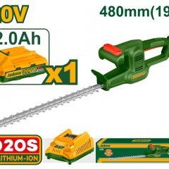 Кусторез 20В 480мм 2400об/мин 1*2.0Ач JADEVER