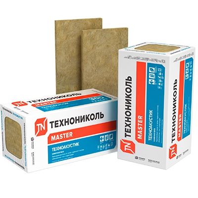 Утеплитель минеральная вата плита ТЕХНОБЛОК СТАНДАРТ 1200*600*100 4шт./2,88м.кв/0,288м3 ТЕХНОНИКОЛЬ