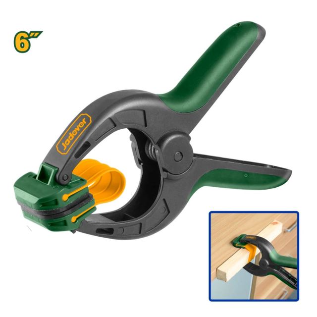 Зажим ручной 6"225мм усиленный JADEVER JDCP5389/120