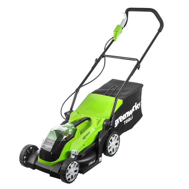 Газонокосилка аккумуляторная бесщеточная 40В Greenworks GD40LM46HP с АКБ 4 Aч и З/У