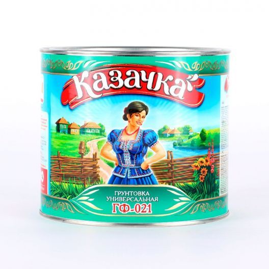 Грунт ГФ-021 Казачка Красно-коричневая 0,9кг