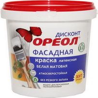 Краска ВД акриловая для стен и потолков ЛАКРА белоснежная 1,3кг