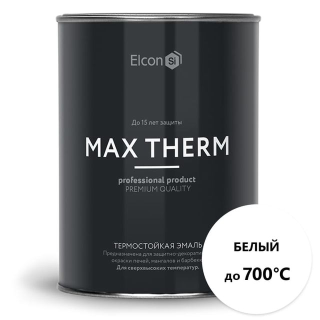 Эмаль Престиж термостойкая до 700º Серебристая 0,4кг