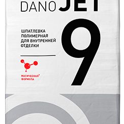 Шпатлевка полимерная Dano JET 9 Даногипс 20кг выравнивающая