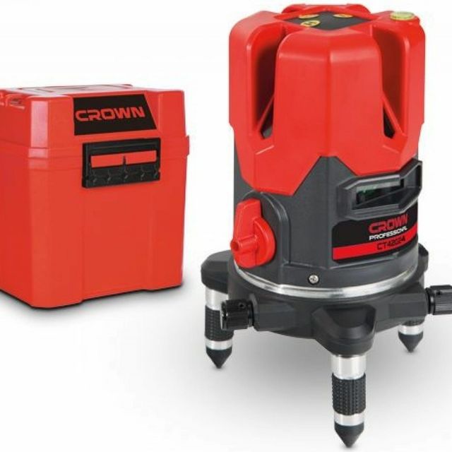Лазерный уровень CT44024 BMC/4V 1H до 30м зеленый луч Crown