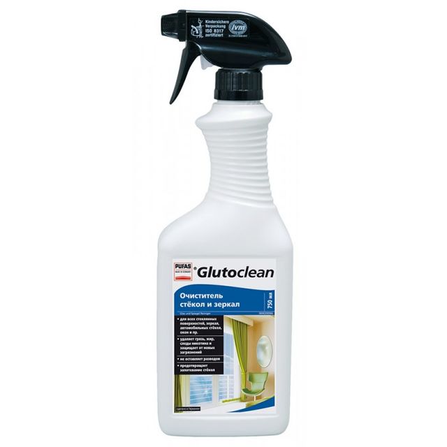 Glutoclean Очиститель стёкол и зеркал 750мл