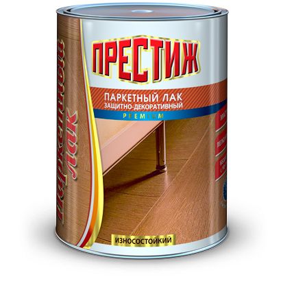 Лак Престиж паркетный алкидный-уретановый глянцевый 1,9л