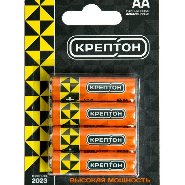 Батарейка Крептон АА LR6 BP4