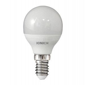 Лампа светодиодная IONICH шар ILED-SMD2835-P45-8Вт-720Лм-230В-4000К-E14