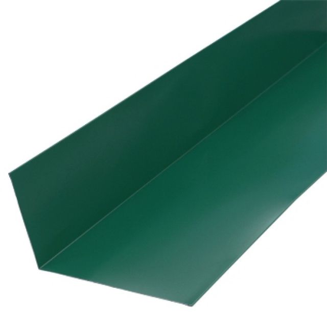Угол внутренний 50*3000мм RAL 6005 Зеленый мох
