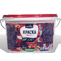Краска В/Д фасадная акриловая матовая 14кг Vesna
