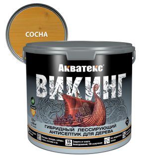 Акватекс антисептик лессирующий Викинг Сосна 2,5л