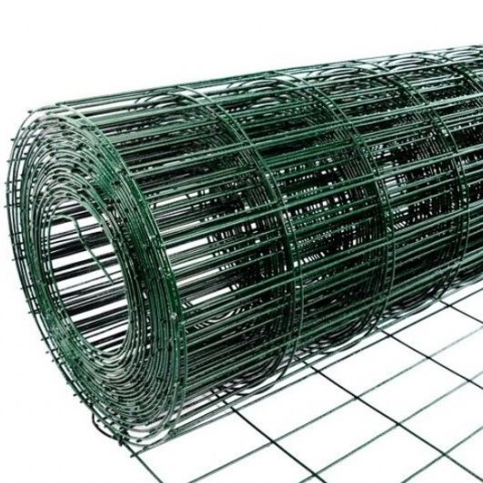 Сетка заборная 50*100мм 1,0*10м 1,7/2,1мм PVC