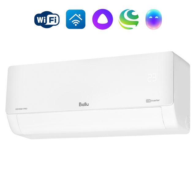 Сплит-система инверторного типа Ballu Odyssey Pro DC BSOI/in-08HN8/ERP блок внутренний и наружный