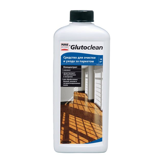 Glutoclean Средство для очистки и ухода за паркетом 1л