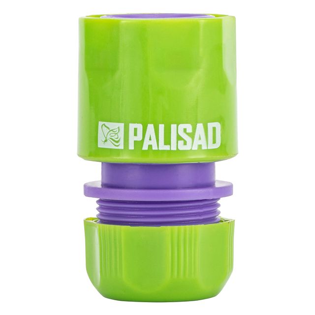 Соединитель пластмассовый быстросьемный для шланга 1/2 Palisad