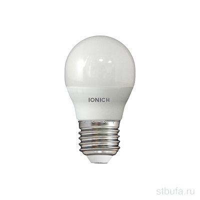 Лампа светодиодная IONICH шар ILED-SMD2835-G45-8Вт-720Лм-230В-4000К-E27