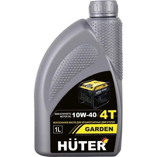 Масло моторное 10W-40 полусинтетическое 4-тактный 1л Huter