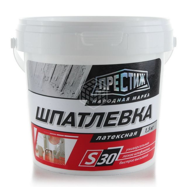 Шпатлевка Престиж латексная акрилатная 1,5кг