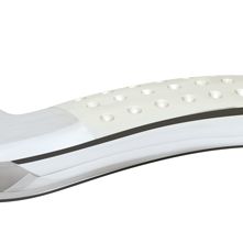 Ручка дверная раздельная 8*130 AR SN/CP-3 Матовое никель/хром LOUNGE Fuaro