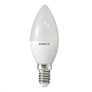 Лампа светодиодная IONICH свеча ILED-SMD2835-C37-8Вт-720Лм-230В-2700К-E14