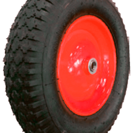 Колесо сварное красное 13"*3,25-8 20/90мм