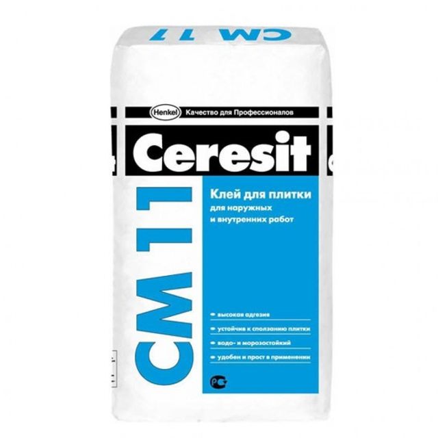Клей плиточный Церезит ceresit СМ11 25кг (48/упак)