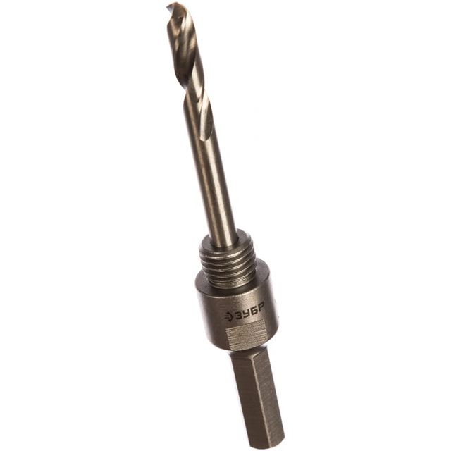 Державка для коронок универсальных (HEX12.5; М16; сверло Р6М5 8х100 мм) Зубр ПРОФИ