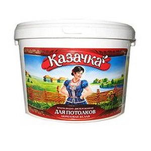 Краска водоэмульсионная Казачка для Потолка 1,4кг