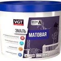 Эмаль ВД-АК 1179 Универсальная матовая черная ВГТ 1кг