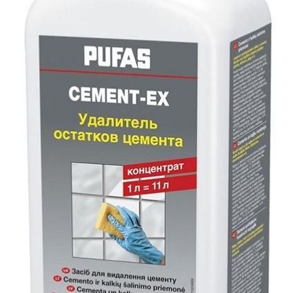 Средство для снятия цементных налетов 1л Pufas №112