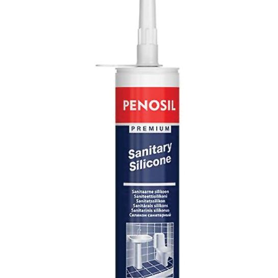 Герметик силиконовый санитарный Krimelte PENOSIL 280мл Белый