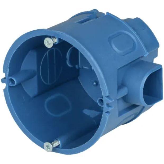 Установочная коробка Синяя D68*45мм БЕТОН