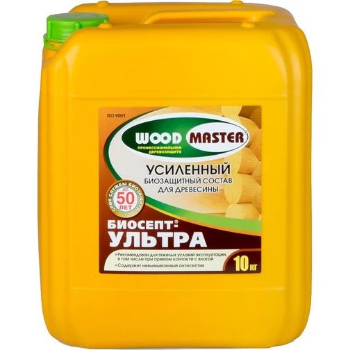 Антисептик БИОСЕПТ УЛЬТРА Woodmaster 10л