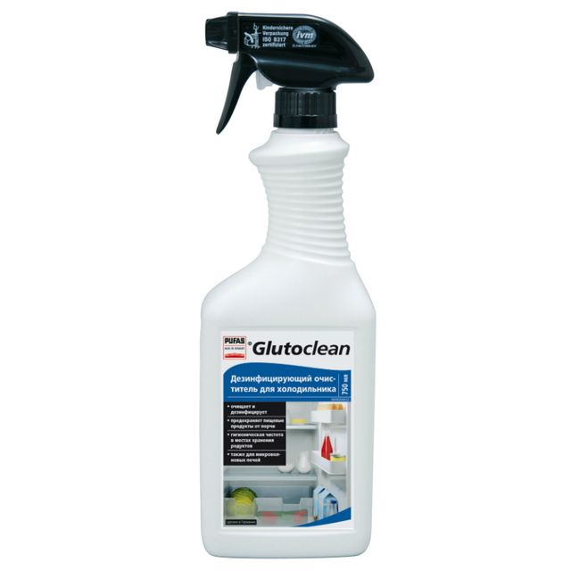 Glutoclean Дезинфицирующий очиститель для холодильника 750мл