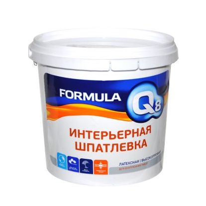 Шпатлевка полиакриловая финишная ОРЕОЛ для внутренних работ 4кг