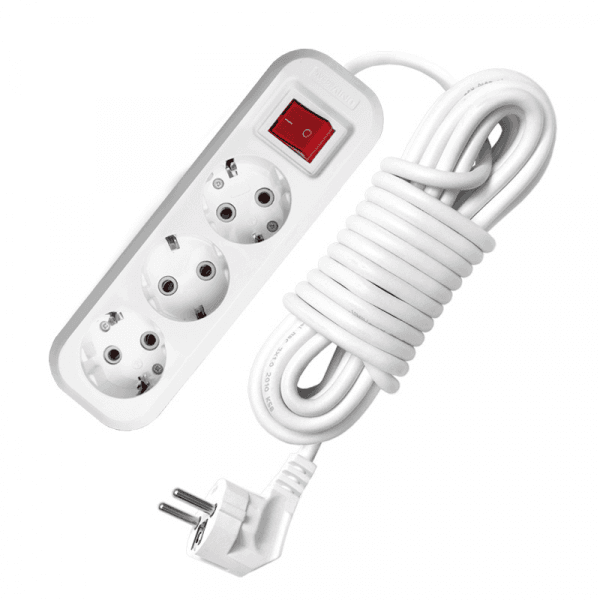 Удлинитель UNIVersal Е-303 ПВС 3*1*5м 3 гнезда с/з