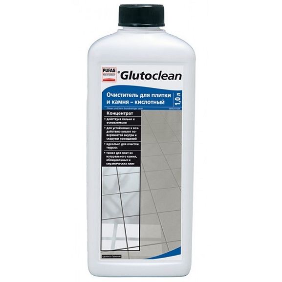 Glutoclean Средство для очистки плитки и камня кислотный 1л