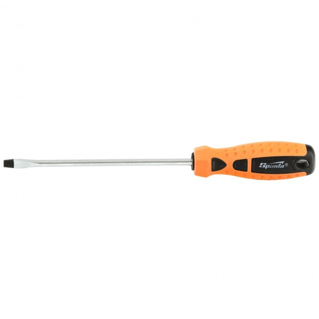 Отвертка Point SL6*150 мм CrV двухкомпонентная рукоятка Sparta