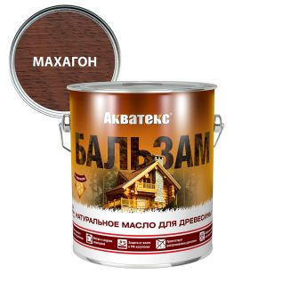 Акватекс Бальзам Махагон масло натуральное для древесины 2,2л