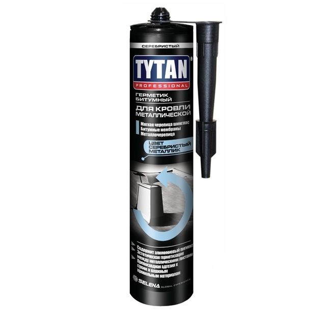 Герметик для кровли каучуковый Tytan Professional 310мл Прозрачный