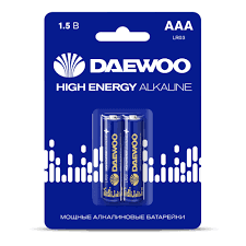 Батарейка DAEWOO HIGH ENERGY АА BL-2