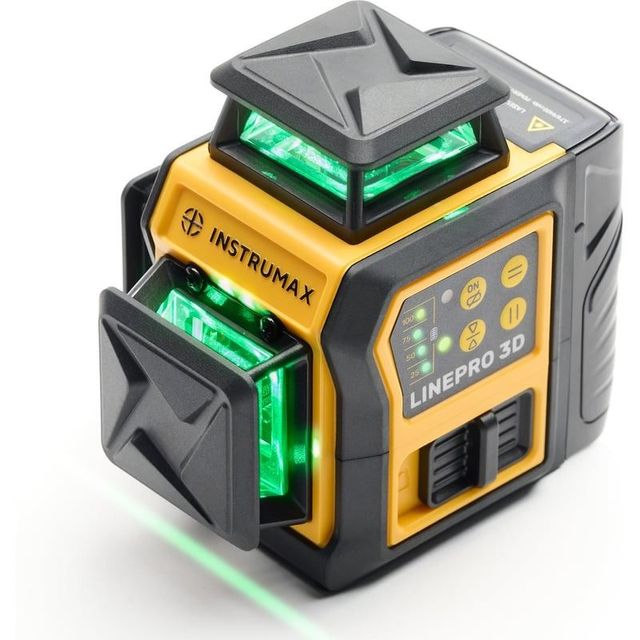 Профессиональный лазерный уровень INSTRUMAX LINEPRO 3D BAZA SET