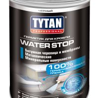 Герметик для крепления и ремонта кровли черный TYTAN PROFESSIONAL WATER STOP
