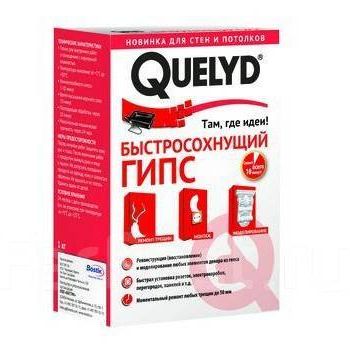 Смесь сухая гипсовая Quelyd 1кг